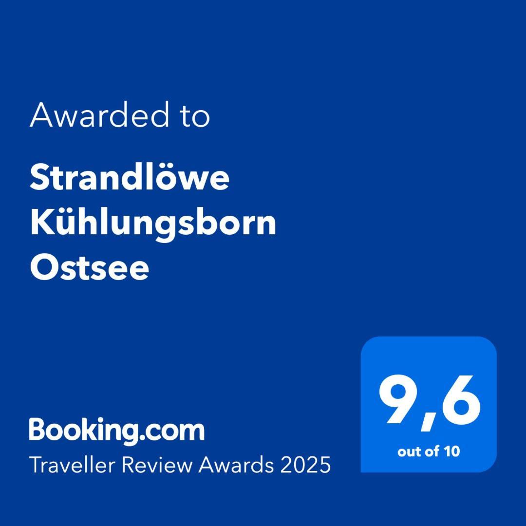 Strandloewe Kuehlungsborn Ostsee 외부 사진
